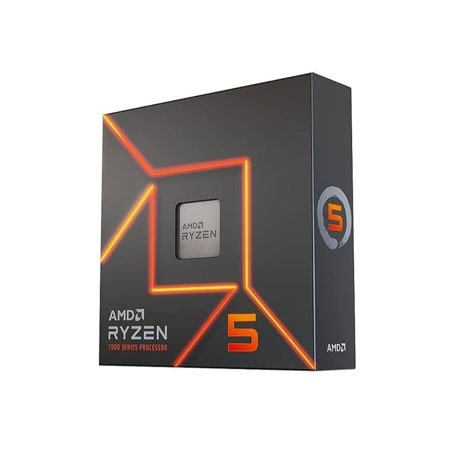 AMD Ryzen 5 7600X Processor With Radeon Graphics: 6 Cores, 12 Threads, 5.3GHz Max. Boost Clock, 105W TDP, TSMC 5nm FinFET Technology, Unlocked for Overclocking - Global Availability