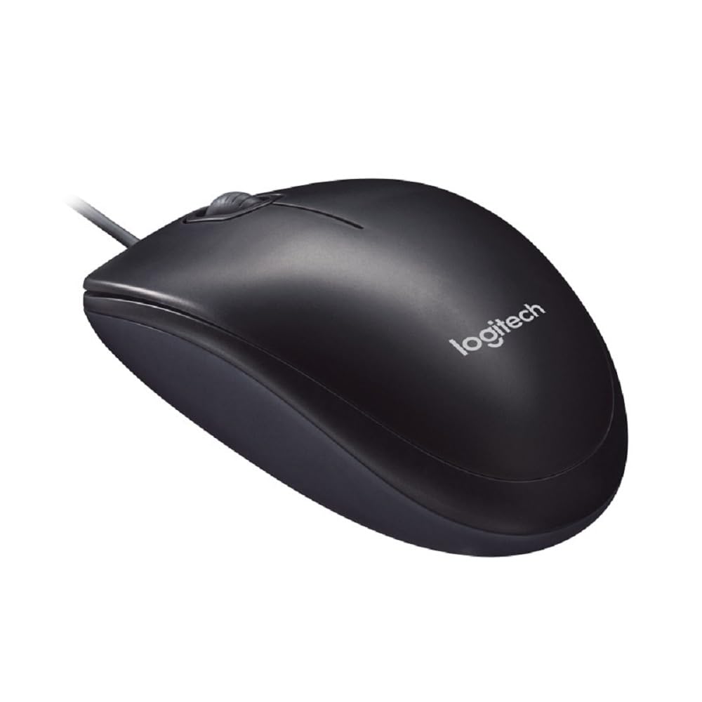 Logitech M90 USB Optical Mouse 1000 DPI - Black