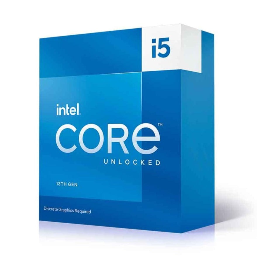 Intel Core i5-13600KF Processor with 14 Cores and 20 Threads, Max Turbo Frequency of 5.1 GHz, for Desktop, PCI Express 5.0, Socket LGA-1700, Intel 7, 192 GB Memory Size