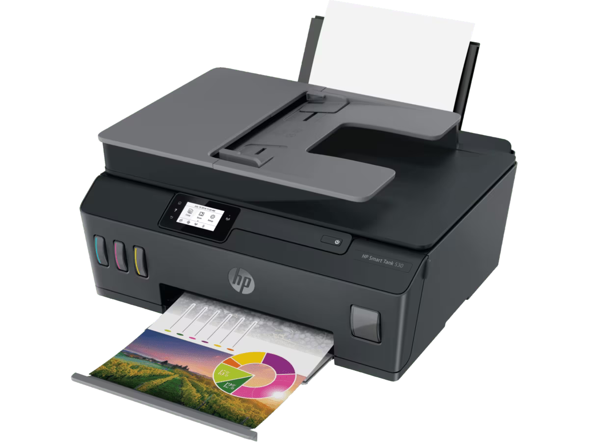 HP 530 Ink Tank PSCWL MFP ADF | Print, Copy and Scan for Home and Office - | Buy Online at Shwetha Computers
