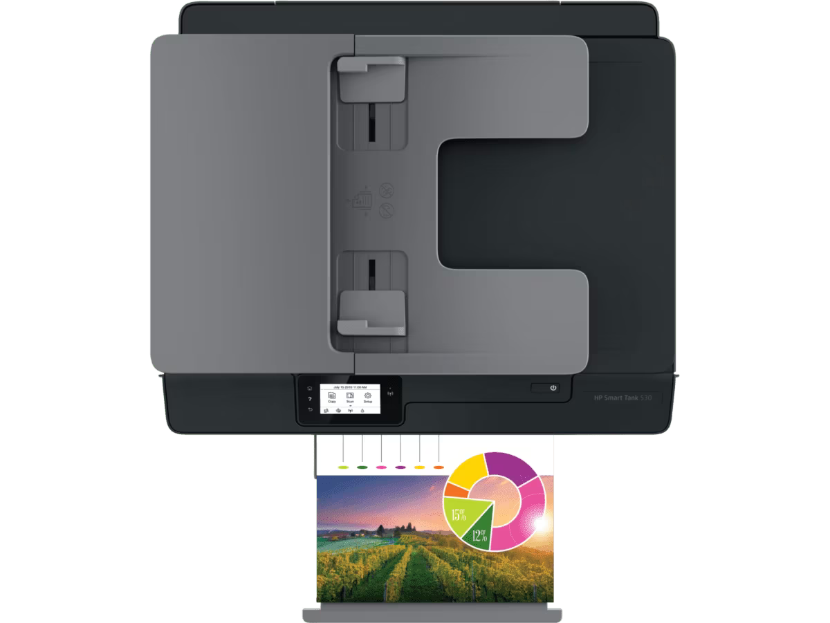 HP 530 Ink Tank PSCWL MFP ADF | Print, Copy and Scan for Home and Office - | Buy Online at Shwetha Computers