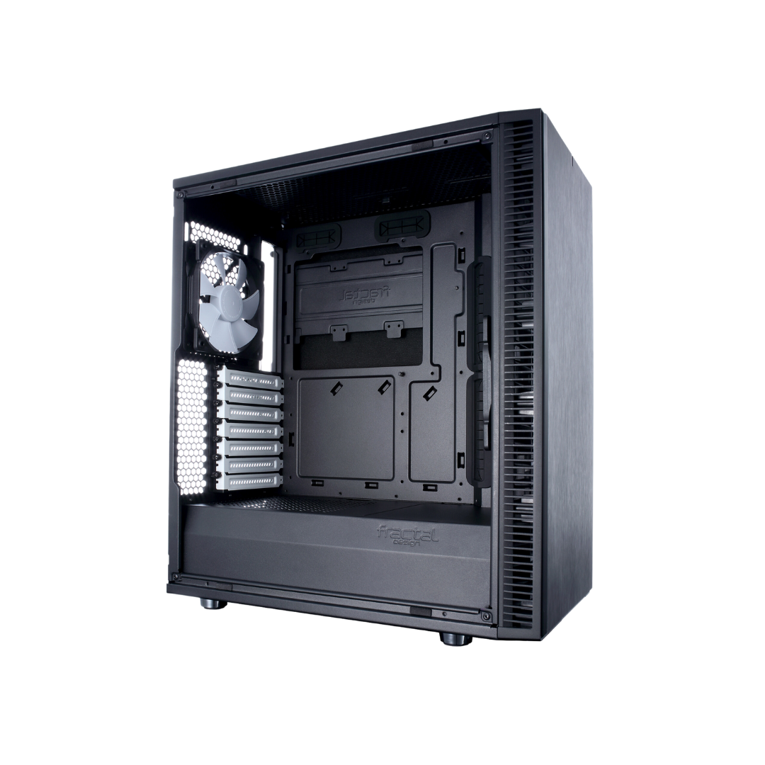 Fractal Design Define C Black Solid Cabinet, 7 Fan Mounts, 3.5" or 2.5" Drive Capacity, USB 3.0 Ports