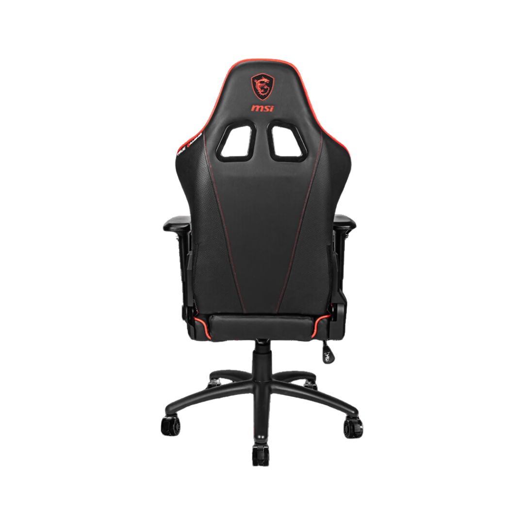 MSI Gaming Chair (Black) MAG CH120 X - Steel Base, 4D Adjustable Armrests, High-back