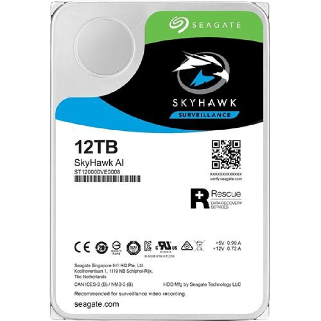 Seagate 12TB SV ST12000VE001 512e 7200 RPM SAS 256MB Cache Enterprise Hard Drive