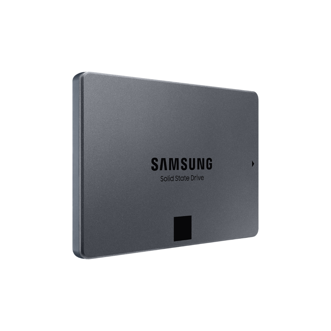 Samsung 1TB 870 QVO 2.5" MZ-77Q1T0BW SATA SSD 1,000 GB - Up to 560 MB/s Seq. Read - AES 256-bit Encryption - TRIM & S.M.A.R.T Supported