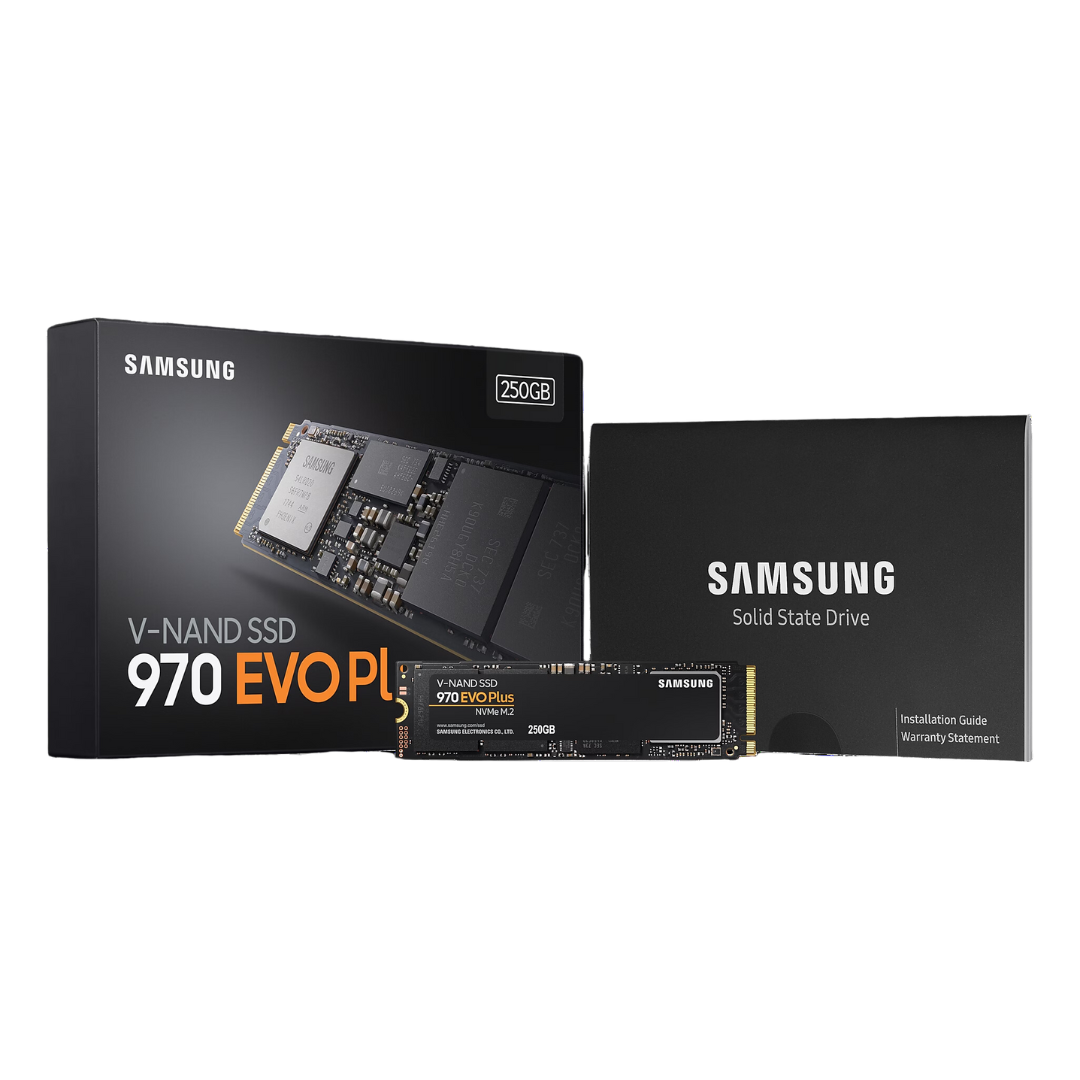 Samsung 970 EVO Plus 250GB NVMe M.2 PCIe SSD