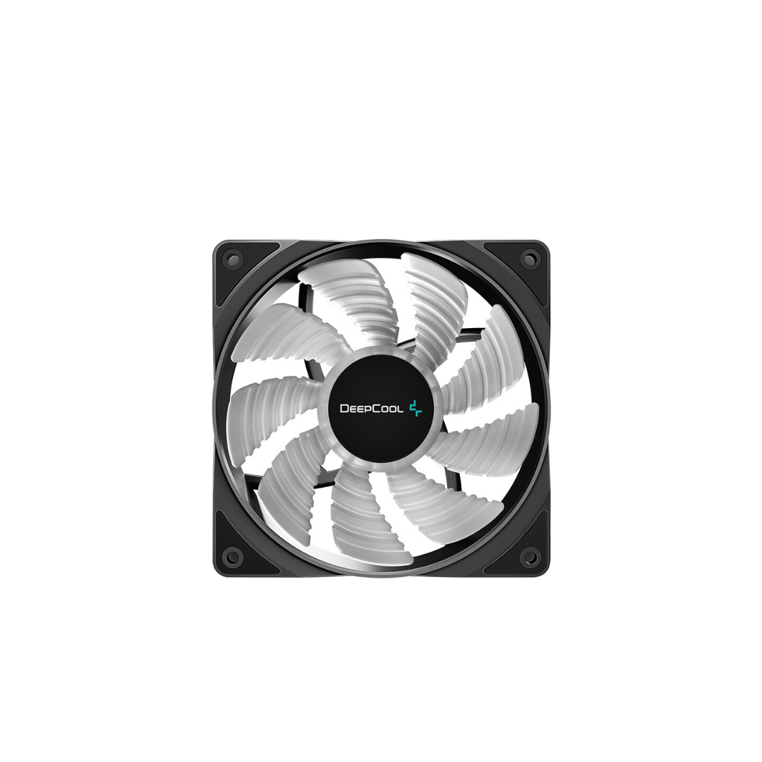 Deepcool 120mm RGB LED Case Fans (3-Pack) - 1500 RPM, 56.5 CFM, 27 dB(A)