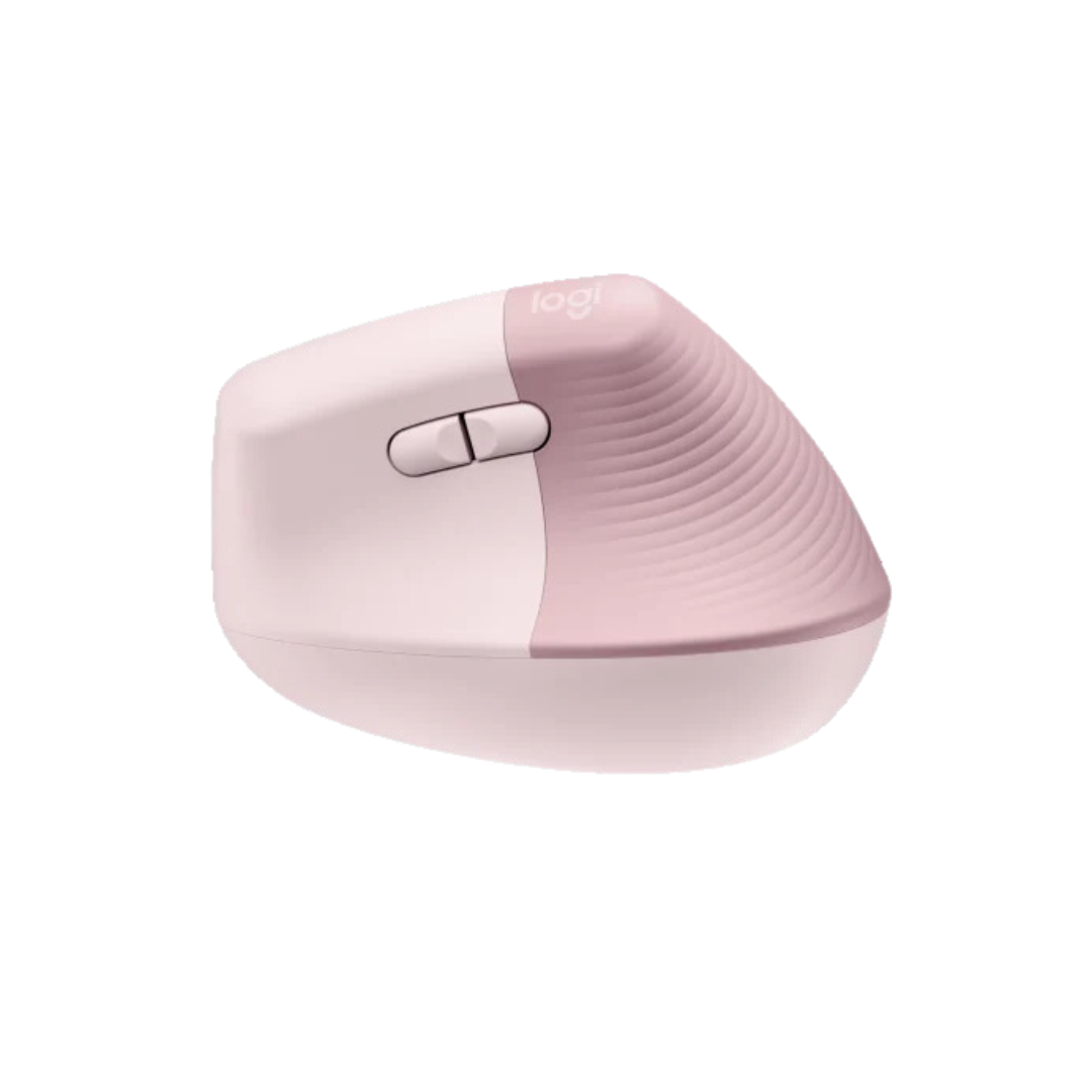 Logitech Lift Wireless Mouse - Rose/DarkRose (910-006481) 400-4000dpi