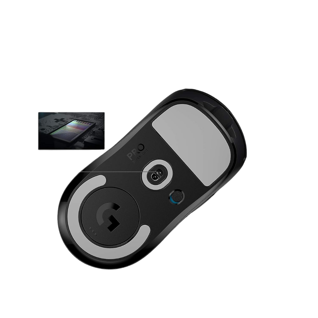 Logitech G Pro X Superlight Wireless Gaming Mouse (Black) - Lightweight 63g, HERO Sensor, 25,600 DPI