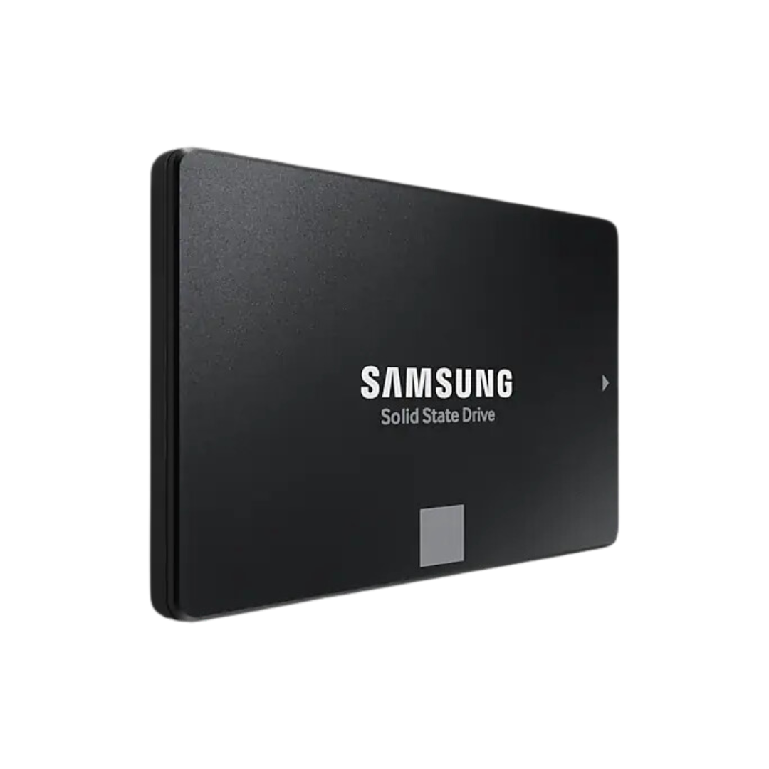 Samsung 870 EVO 500GB 2.5" SSD - SATA 6 GB/s, TRIM & S.M.A.R.T Supported, AES 256-bit Encryption