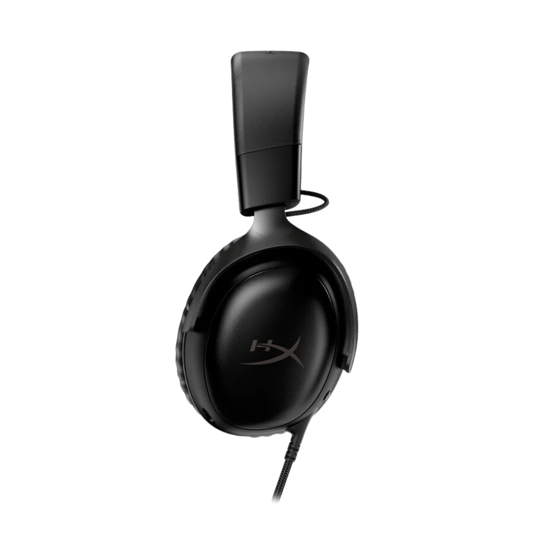 HyperX Cloud III Gaming Over Ear Headset - 53mm Drivers, Aluminum Frame, Memory Foam Ear Cushions, Noise-Cancelling Microphone, USB 2.0