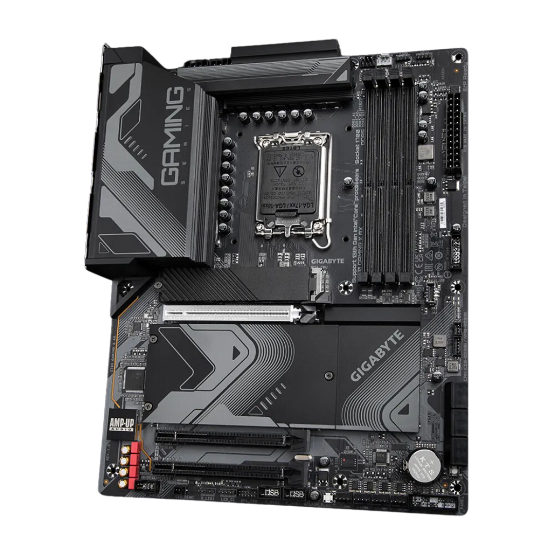 GIGABYTE Z790 Gaming X AX Motherboard, LGA1700 Socket, DDR5 7600(O.C.), 2.5GbE LAN, WiFi 6E, PCIe 5.0, NVMe RAID