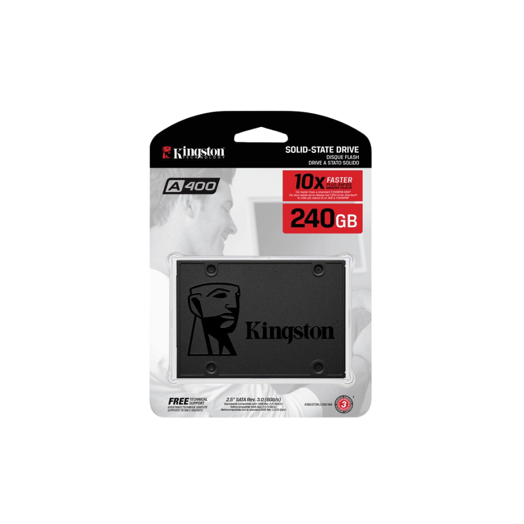 Kingston 240GB SSDNow A400 SATA 3 Internal Solid State Drive