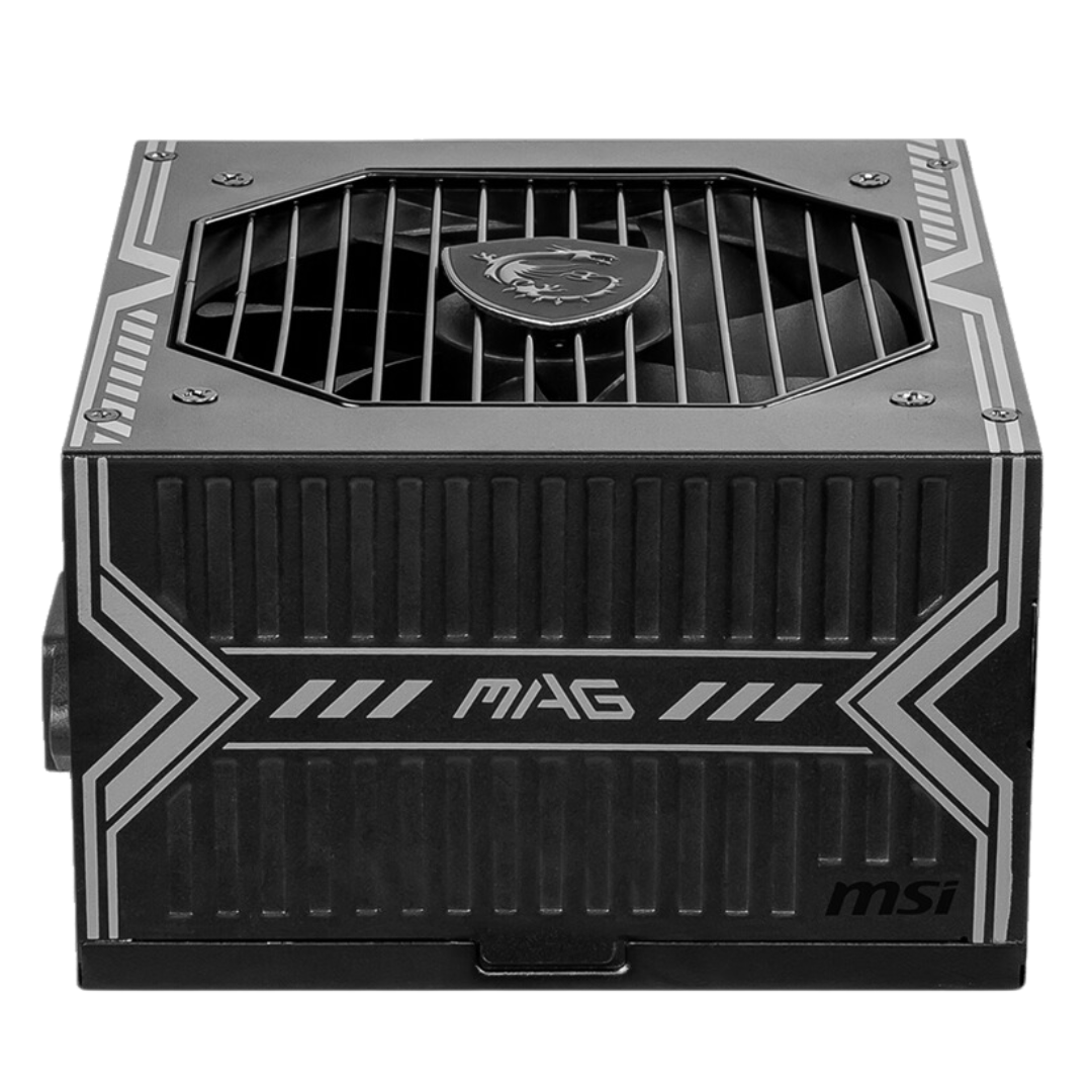 MSI MAG A650BN 650W Power Supply, 80 PLUS Bronze, Active PFC, 120mm Fan Size