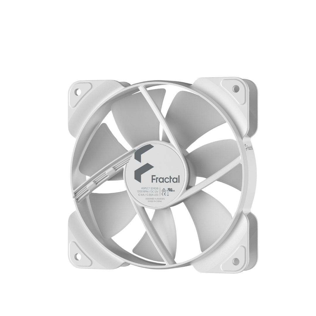 Fractal Design Aspect 12 RGB White Frame 120x120x25mm Fan