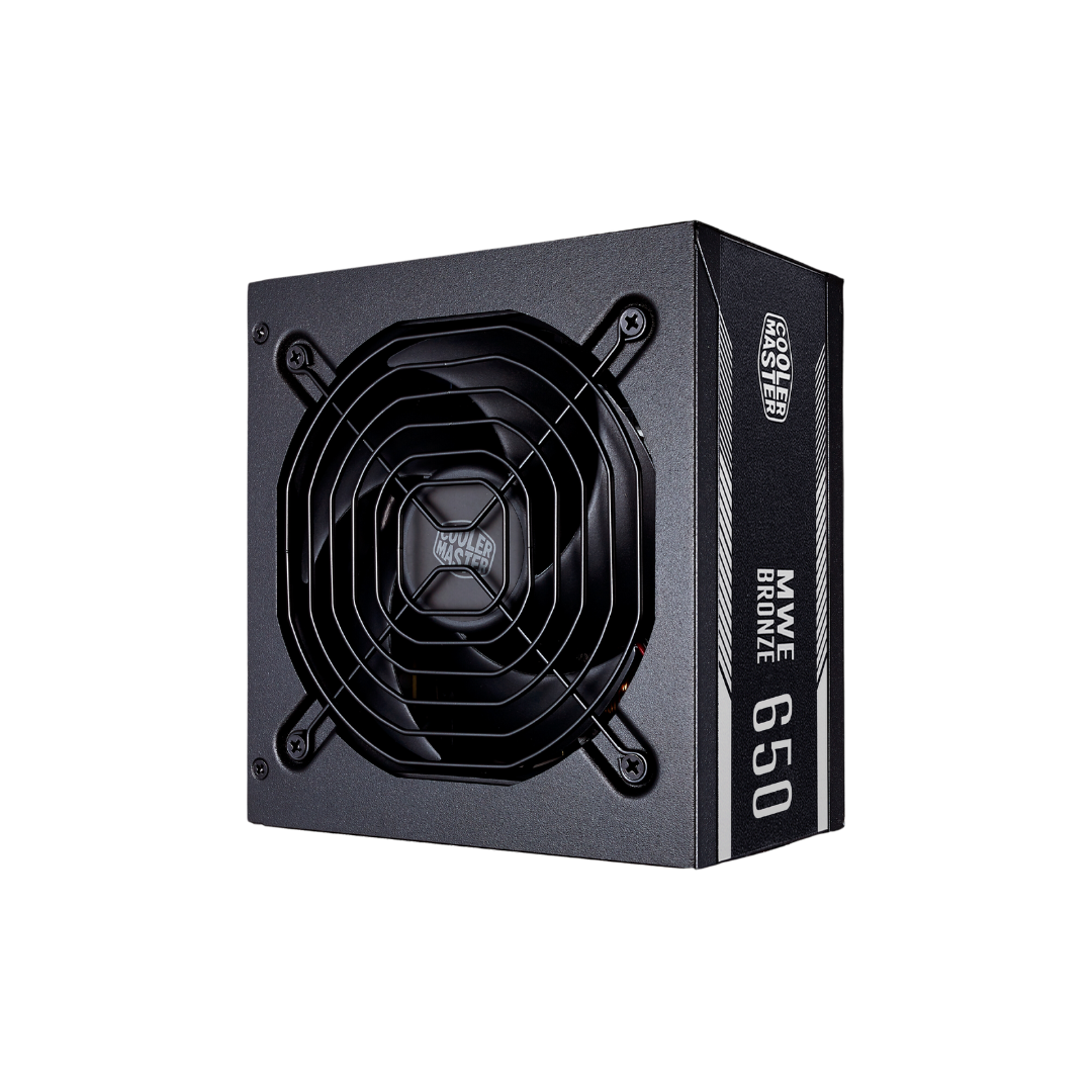 Cooler Master 650 CV 80+ Bronze Power Supply - MasterWatt 650 Semi Modular 650W with Active PFC