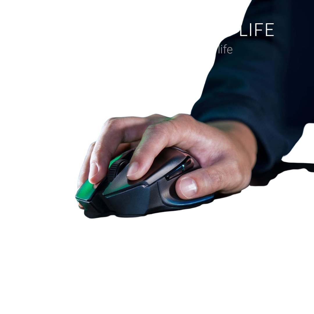 Razer Basilisk X HyperSpeed Wireless Gaming Mouse: Bluetooth 16,000 DPI Optical Sensor