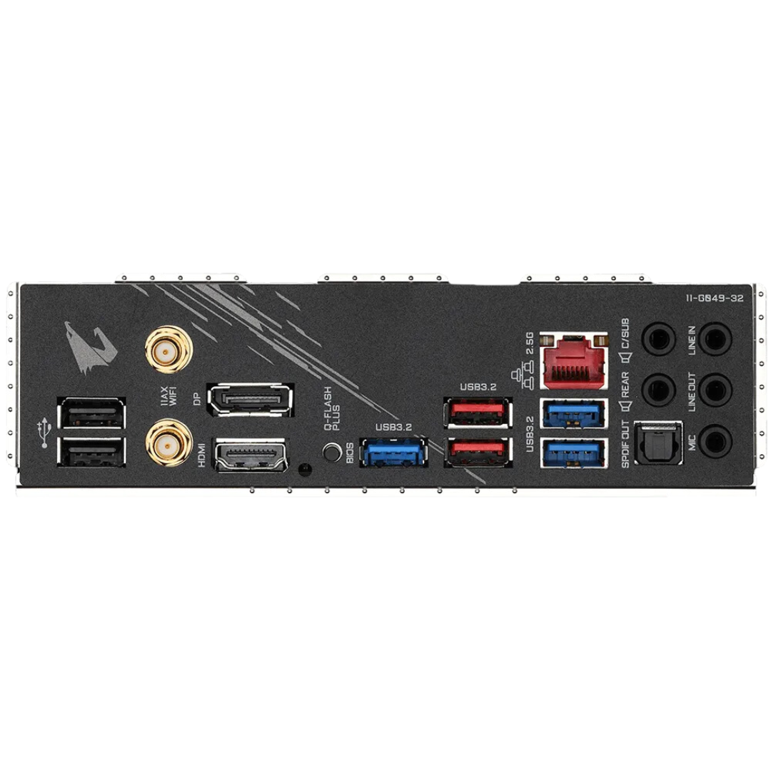 Gigabyte B550 AORUS ELITE AX V2: AMD Socket AM4, Support for Ryzen 5000 Series, 128 GB DDR4, Realtek ALC1200 Audio, Intel Wi-Fi 6 AX200, ATX Form Factor