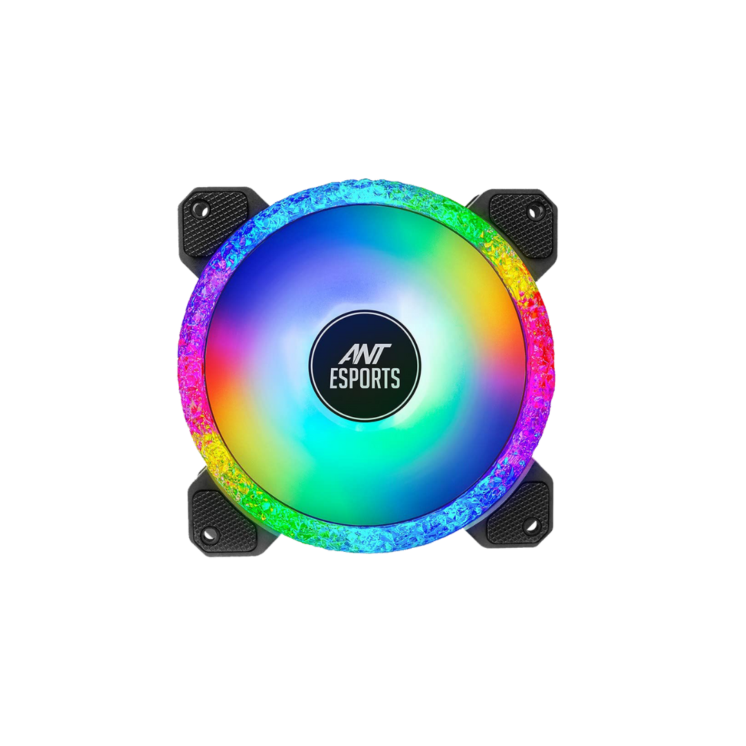 Ant Esports 120mm Auto RGB Fan with 38 CFM Air Flow