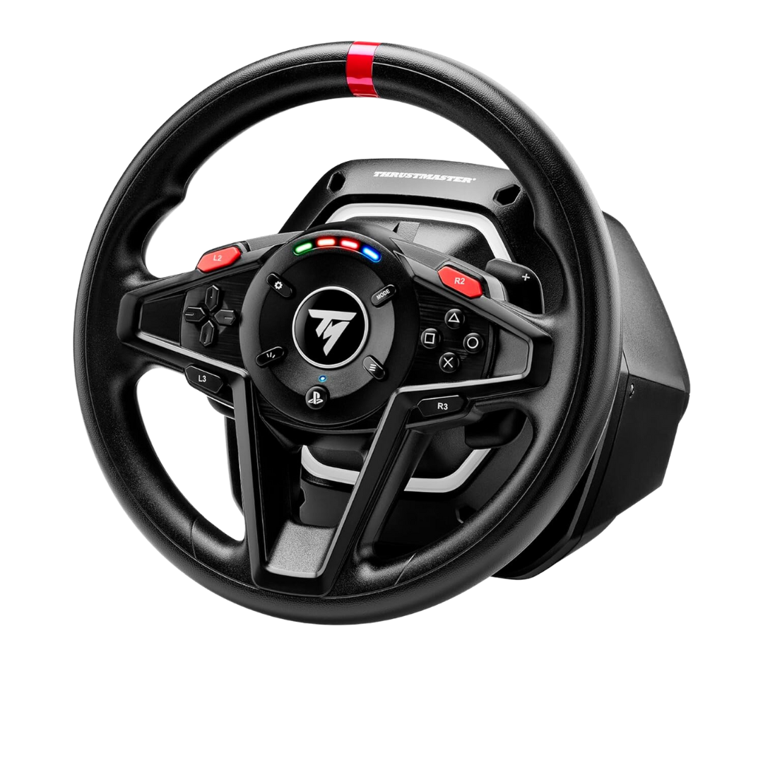 Thrustmaster T128 Force Feedback Racing Wheel with Magnetic Pedals - 10.2" Width - 11.8" Depth - 11.0" Height - 9.0 lb Weight