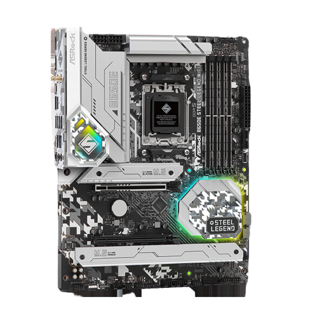 ASRock B650E Steel Legend WIFI ATX Motherboard