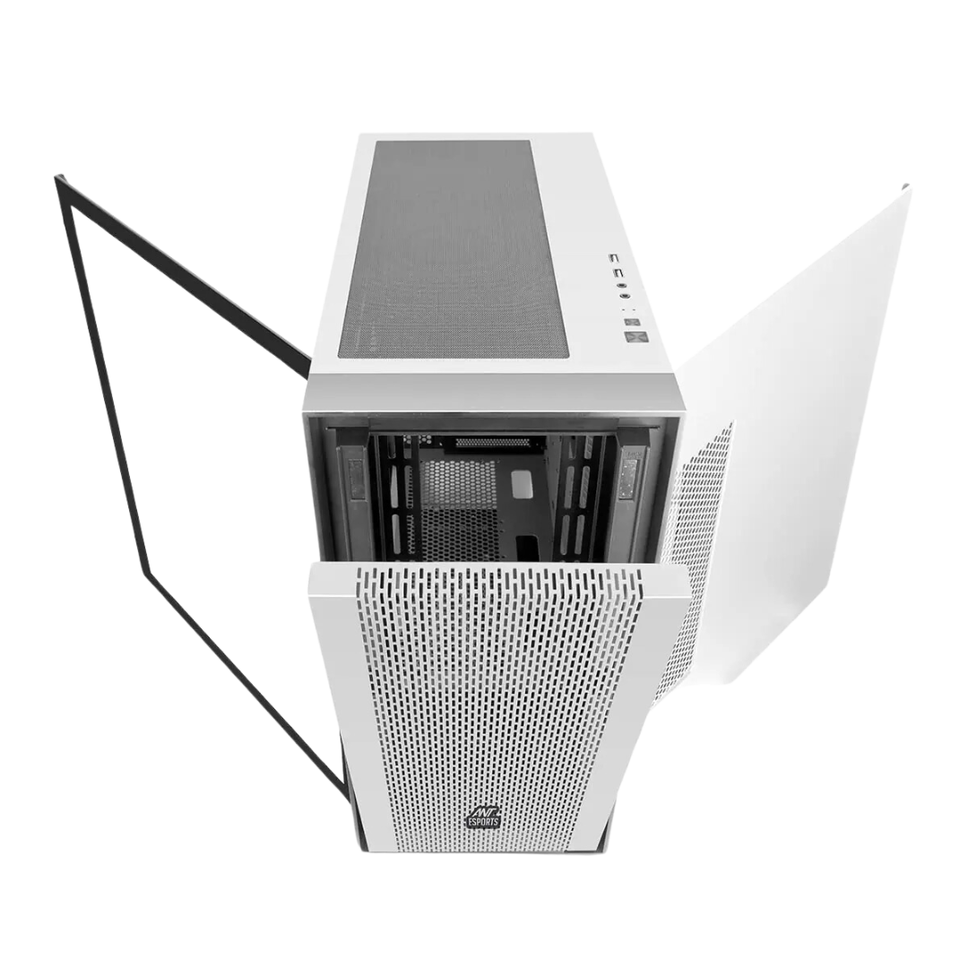Ant Esports 690 Air White E-ATX ATX Micro-ATX Mini ITX Cabinet