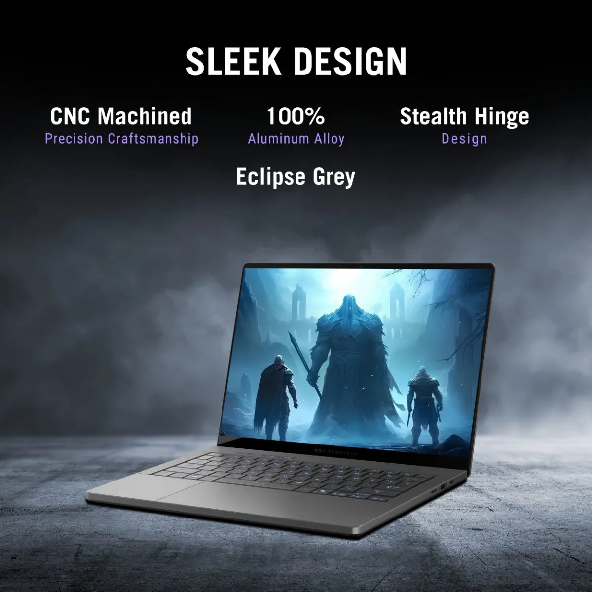 Asus ROG Zephyrus G14, Gaming Laptop, AMD Ryzen AI 9 HX 370, RTX 5070 Ti GPU, 32GB, 2TB PCIe® 4.0 NVMe™ M.2 SSD, 35.56 cms (14), 3K, GA403WR-QS123WS - | Buy Online at Shwetha Computers
