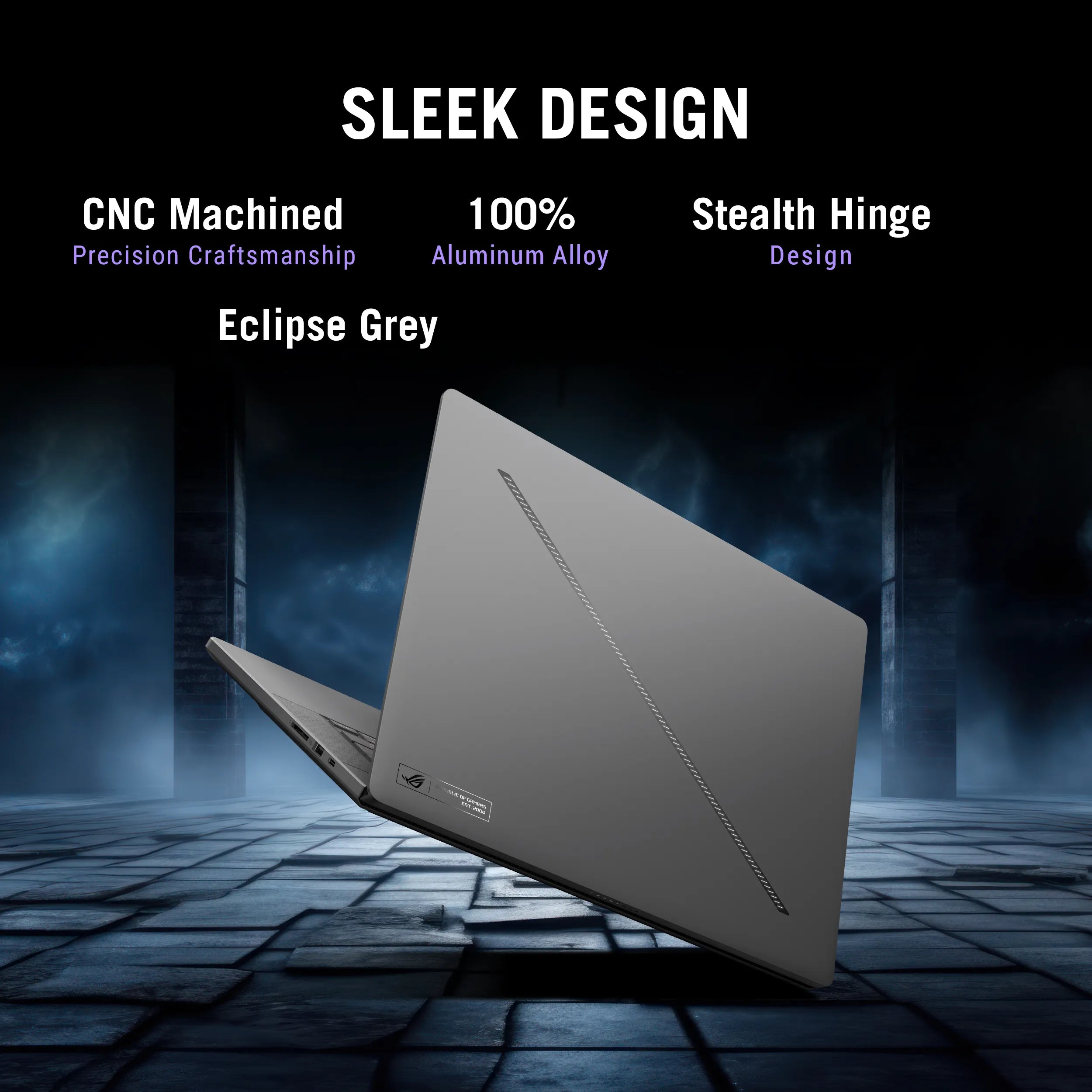 Asus ROG Zephyrus G16, Gaming Laptop, Intel Core Ultra 9 285H, RTX 5080 GPU, 32GB, 2TB PCIe® 4.0 NVMe™ M.2 SSD, 40.64 cms (16) ,2.5K, GU605CW-QR133WS - | Buy Online at Shwetha Computers