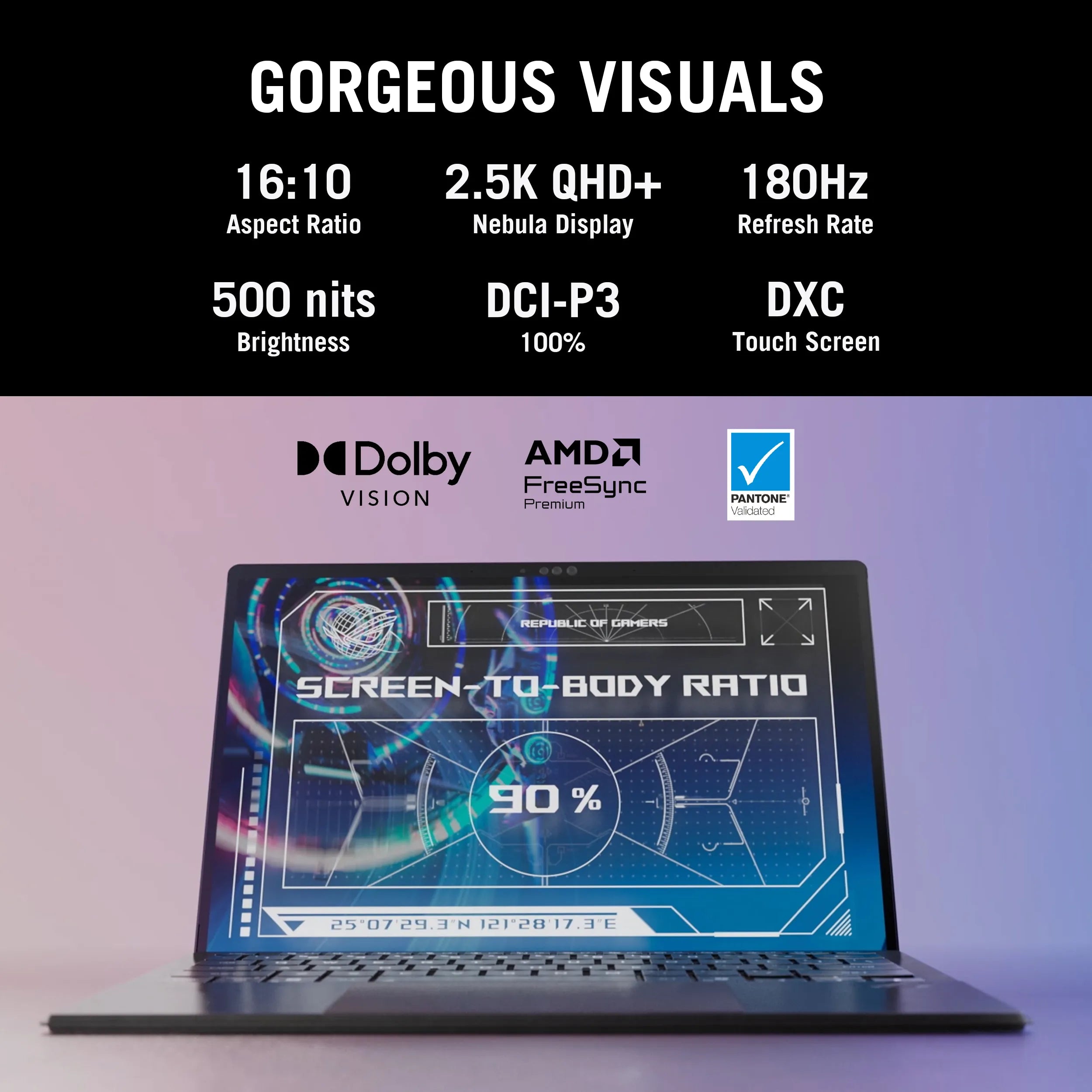 Asus ROG Flow Z13, Gaming Laptop, AMD Ryzen AI MAX 390, AMD Radeon Graphics, 32GB, 1TB PCIe® 4.0 NVMe™ M.2 SSD, 34.03 cms (13.4), Touch 2.5K, GZ302EA-RU420WS - | Buy Online at Shwetha Computers