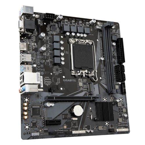 GIGABYTE H610M-H Motherboard - DDR4, Micro ATX, Essential Connectivity