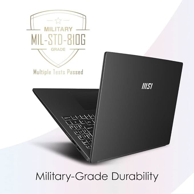 MSI Modern 15 Gaming Laptop Intel Core i3-1215U processor, Intel Iris Xe Graphics, 8GB, 512GB SSD, 15.6