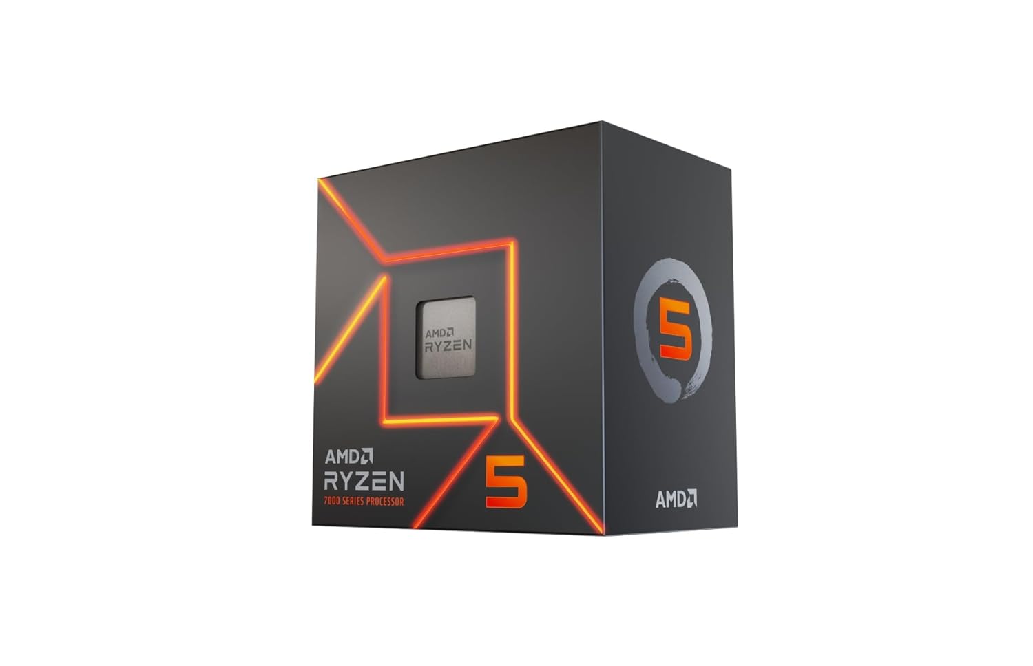 AMD Ryzen 5 7500F Desktop Processor 6 cores 12 Threads 32 MB Cache 3.7 GHz Upto 5 GHz AM5 Socket