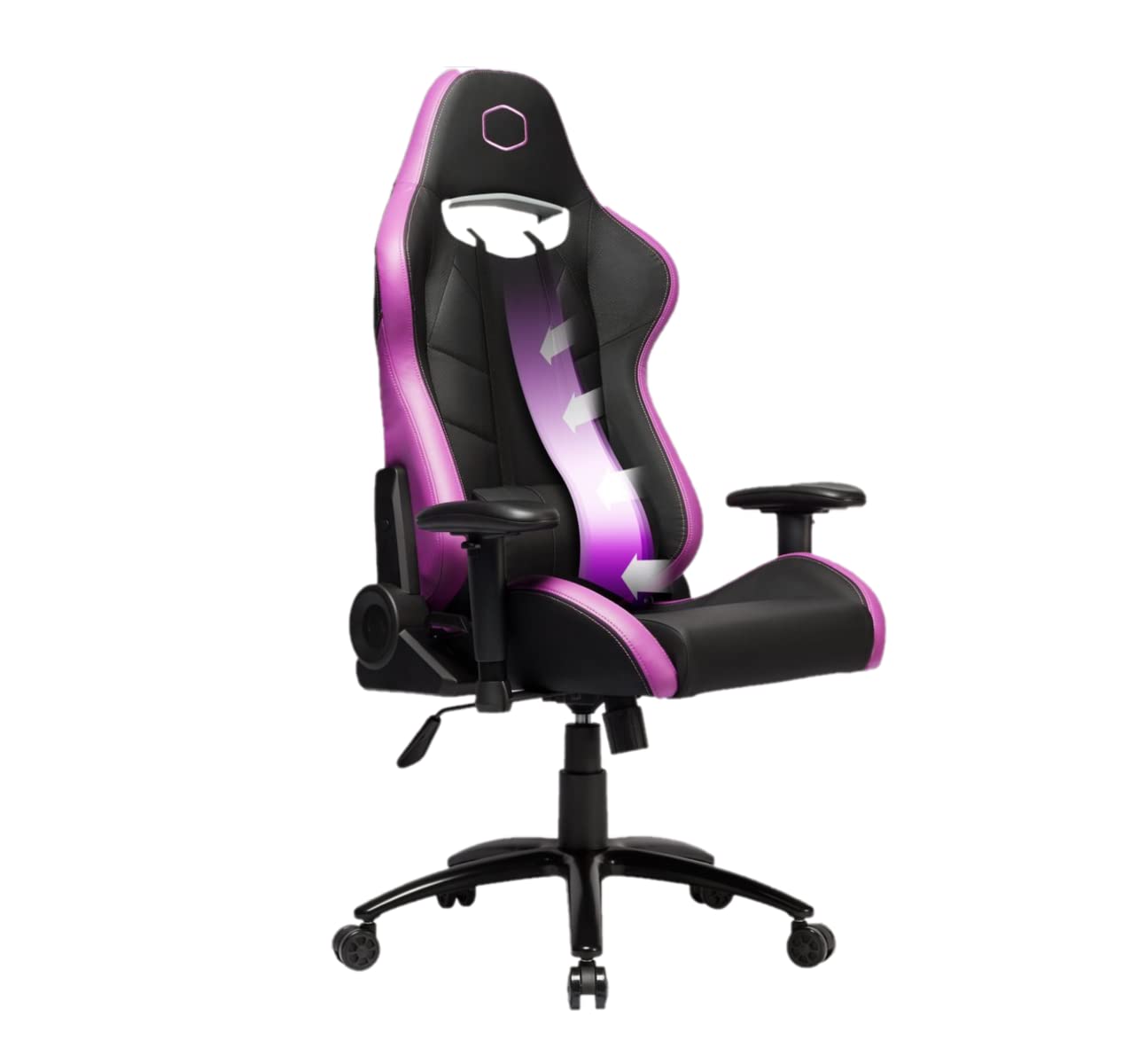Caliber R2 Gaming Chair with 2D Armrest and 150kg Weight Limit