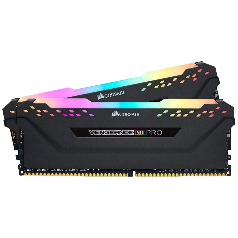 Corsair Vengeance RGB Pro SL 16GB DDR4 3600MHz C18 Memory Kit Black - | Buy Online at Shwetha Computers