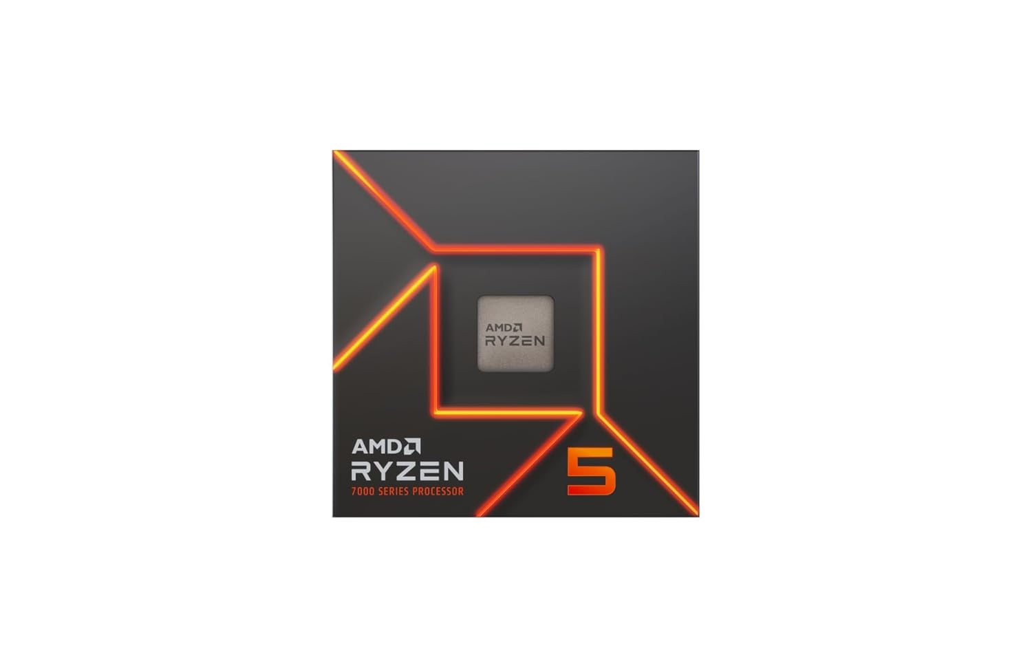 AMD Ryzen 5 7500F Desktop Processor 6 cores 12 Threads 32 MB Cache 3.7 GHz Upto 5 GHz AM5 Socket