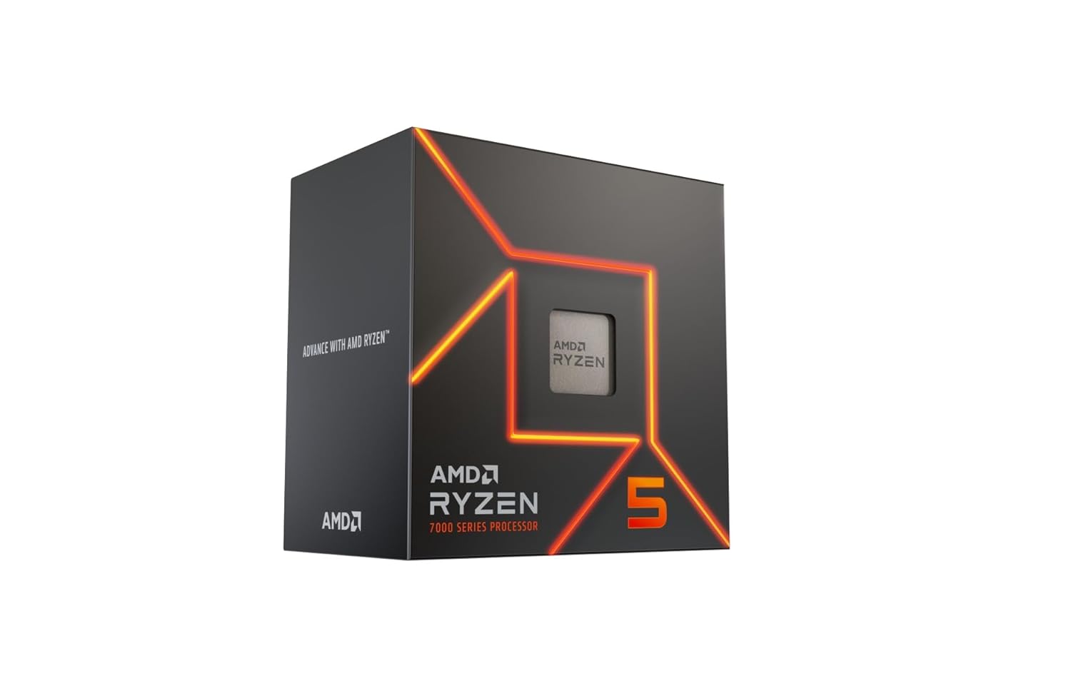 AMD Ryzen 5 7500F Desktop Processor 6 cores 12 Threads 32 MB Cache 3.7 GHz Upto 5 GHz AM5 Socket