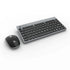 PORTRONICS Key 2 Combo Multimedia Wireless Keyboard & Mouse 2.4 GHz Wireless | Tenkeyless Size | Single USB Receiver | High-Precision Mouse