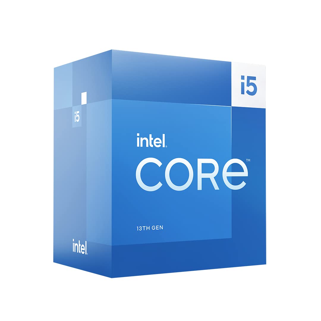 Intel Core i5-13400F Processor with 10 Cores and 16 Threads, Up to 4.6 GHz, 20 MB Intel Smart Cache, DDR5 4800 MT/s, LGA 1700 Socket, Intel 7 Architecture, 65W Power, No Integrated Graphics