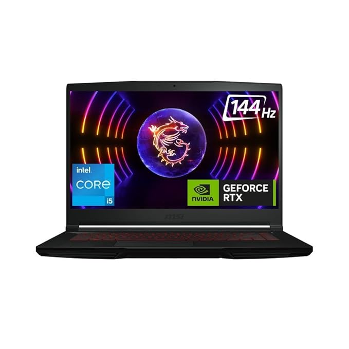 MSI Thin GF63 Gaming Laptop Intel Core i5-12450H processor, NVIDIA GeForce RTX 4050, 8x2GB, 512GB SSD, 15.6" FHD, GF63 12VE-071IN - | Buy Online at Shwetha Computers