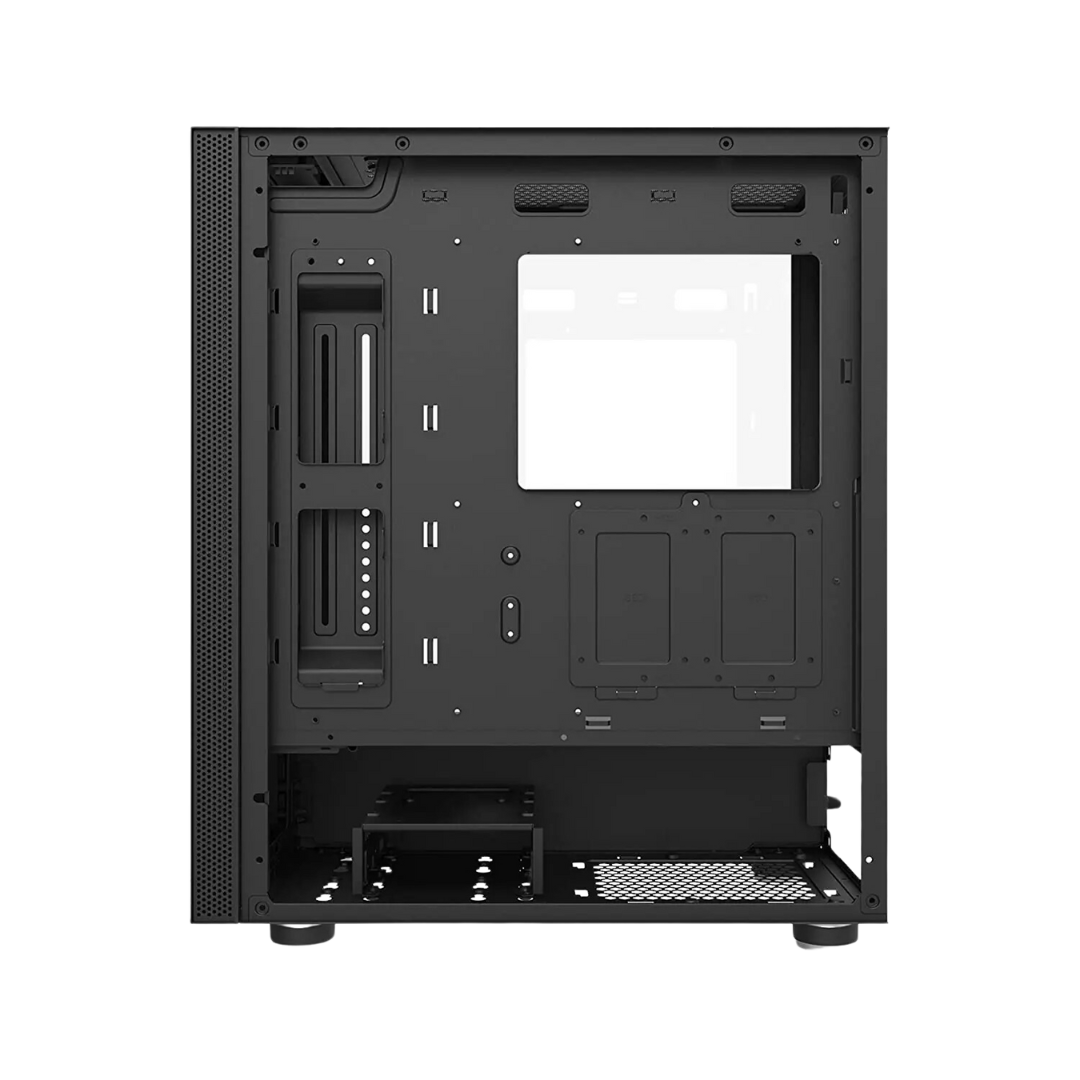 Ant Esports Graffiti ATX Black Cabinet - Tempered Glass, 360 Radiator Support