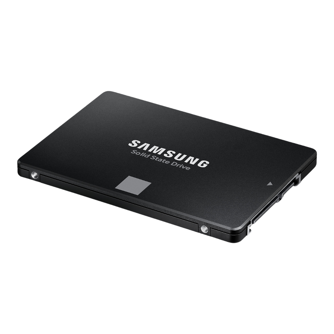 Samsung 870 EVO 500GB 2.5" SSD - SATA 6 GB/s, TRIM & S.M.A.R.T Supported, AES 256-bit Encryption