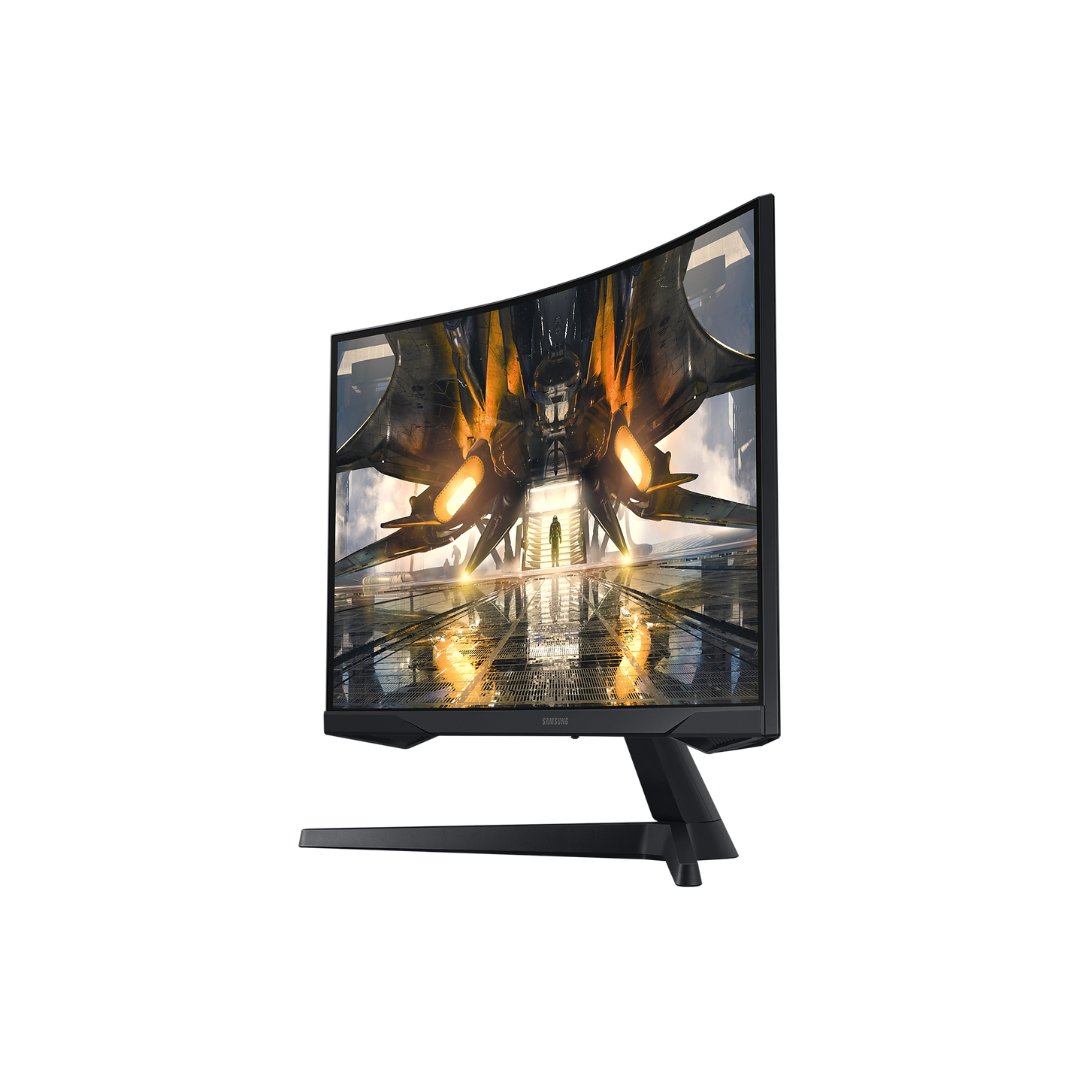 Samsung 27" LS27AG550 Curved Gaming Monitor - 1MS,165Hz,2K, IPS Screen, 1440p Resolution