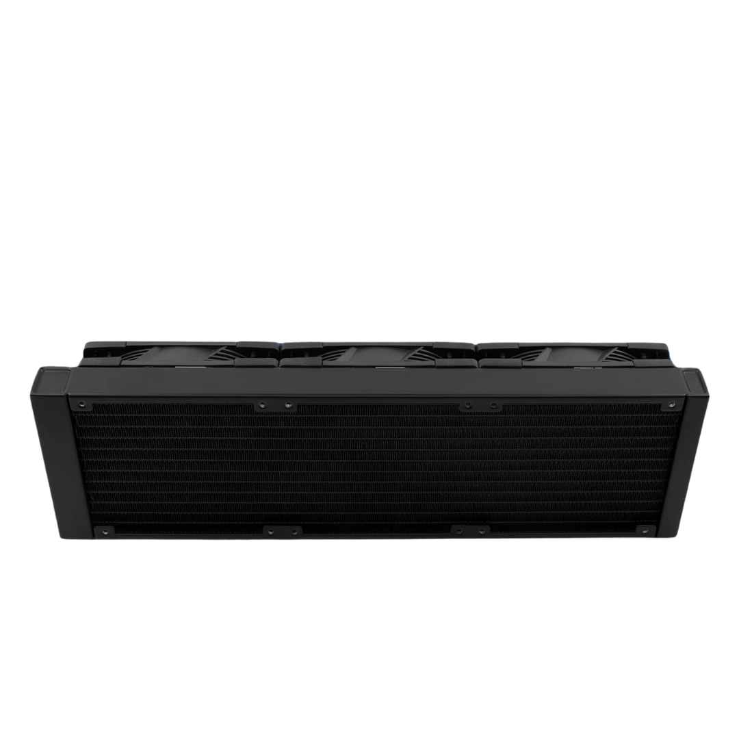 Zebronics 360MM AIO Cooler ZEB-AIO360AB (Black) - 3 x120mm ARGB Fans, 1800RPM, 30000 hours MTBF, 2500RPM pump speed