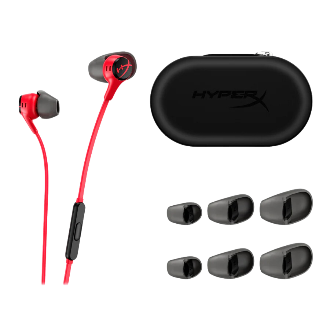 HyperX Cloud Earbuds II Gaming Earbuds with Mic-Black