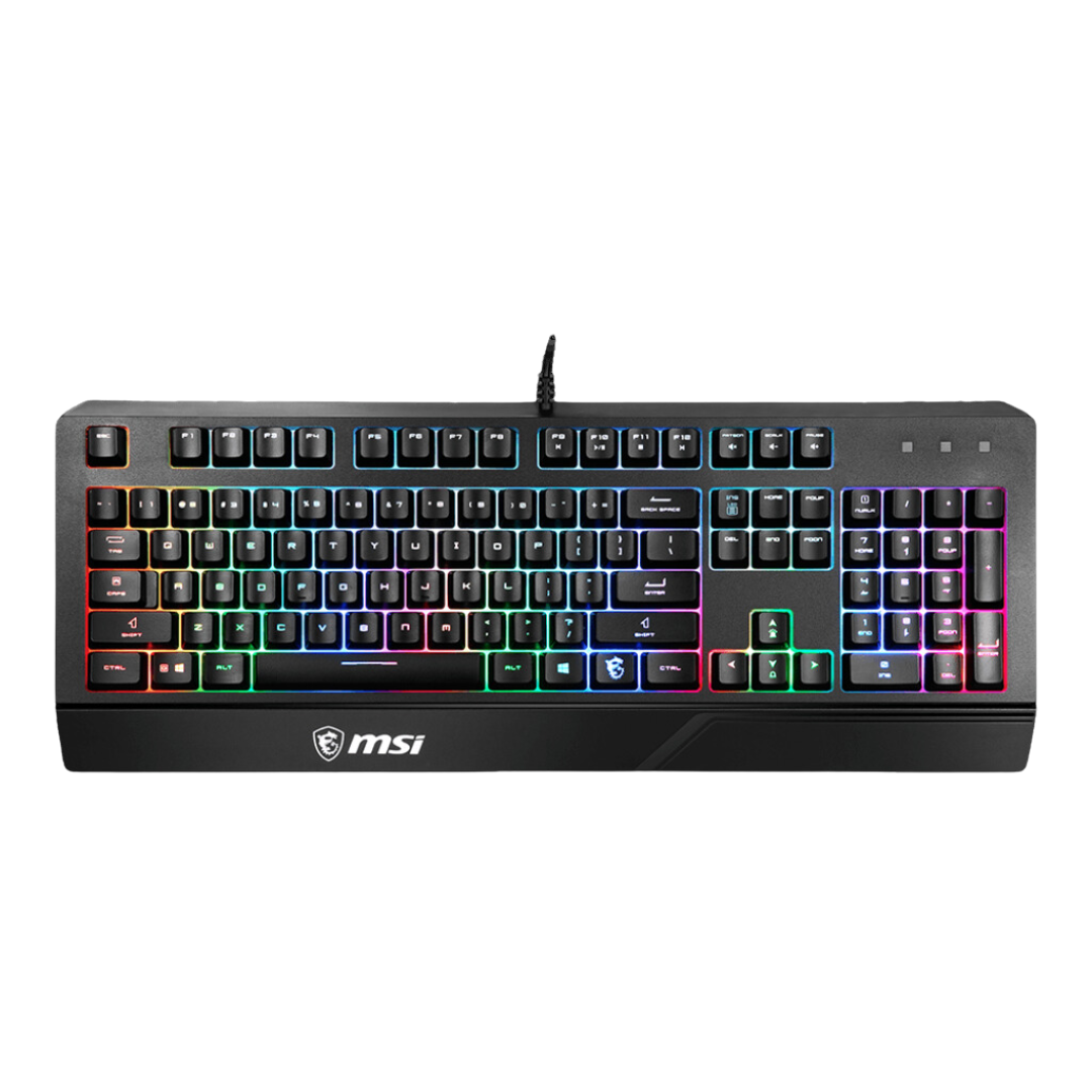 MSI Vigor GK20 USB Backlit Gaming Keyboard Black