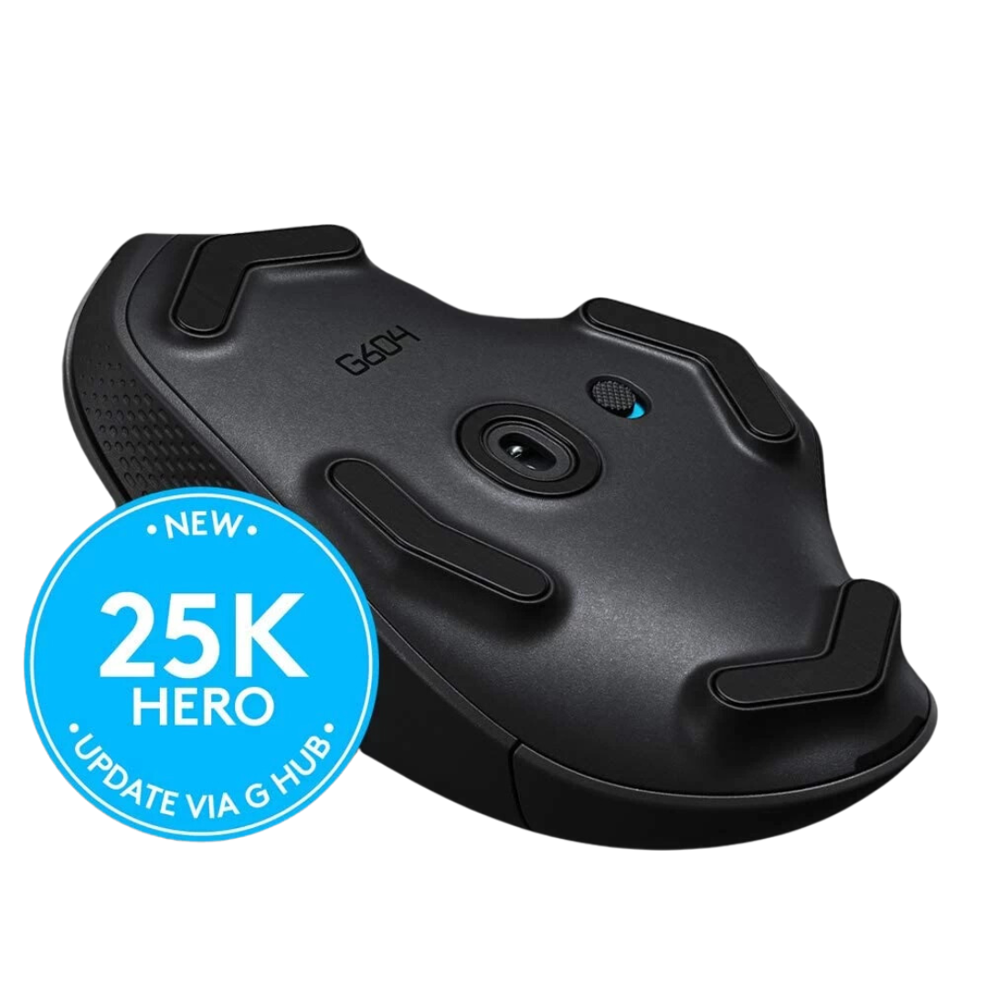 Logitech G604 Lightspeed Gaming Mouse with HERO 25K Sensor