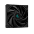 DeepCool Air Cooler AK500 Zero Dark 120mm Fan 68.99 CFM Ø6 mm Heatpipe