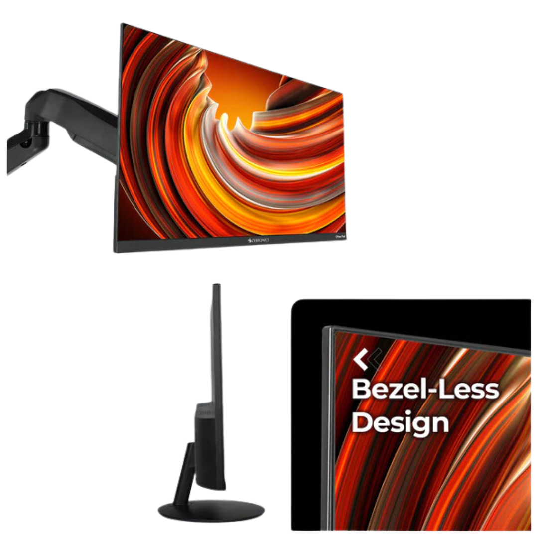 Zebronics 24" IPS 165Hz 1ms Monitor with HDR10
