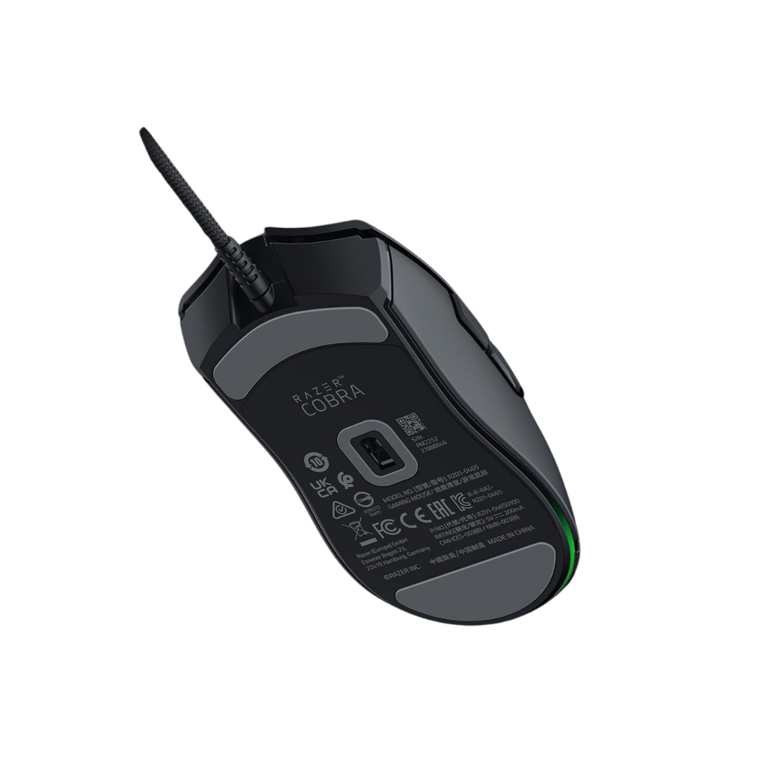 Razer Cobra RGB Gaming Mouse (Black) - 8500 DPI Optical Sensor, Razer Chroma™ RGB, 90-million Clicks