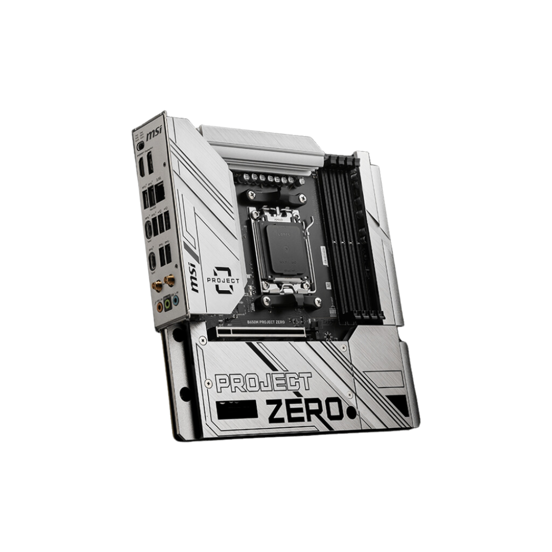 MSI B650M Project Zero AMD B650 mATX Motherboard